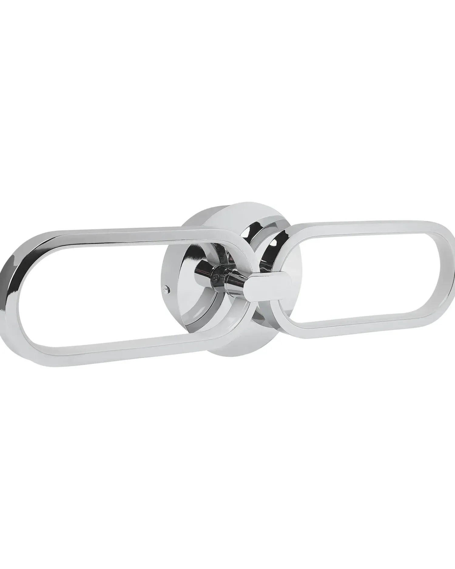 Hot Beliani Lampada da parete a LED KRANG Metallo Argento