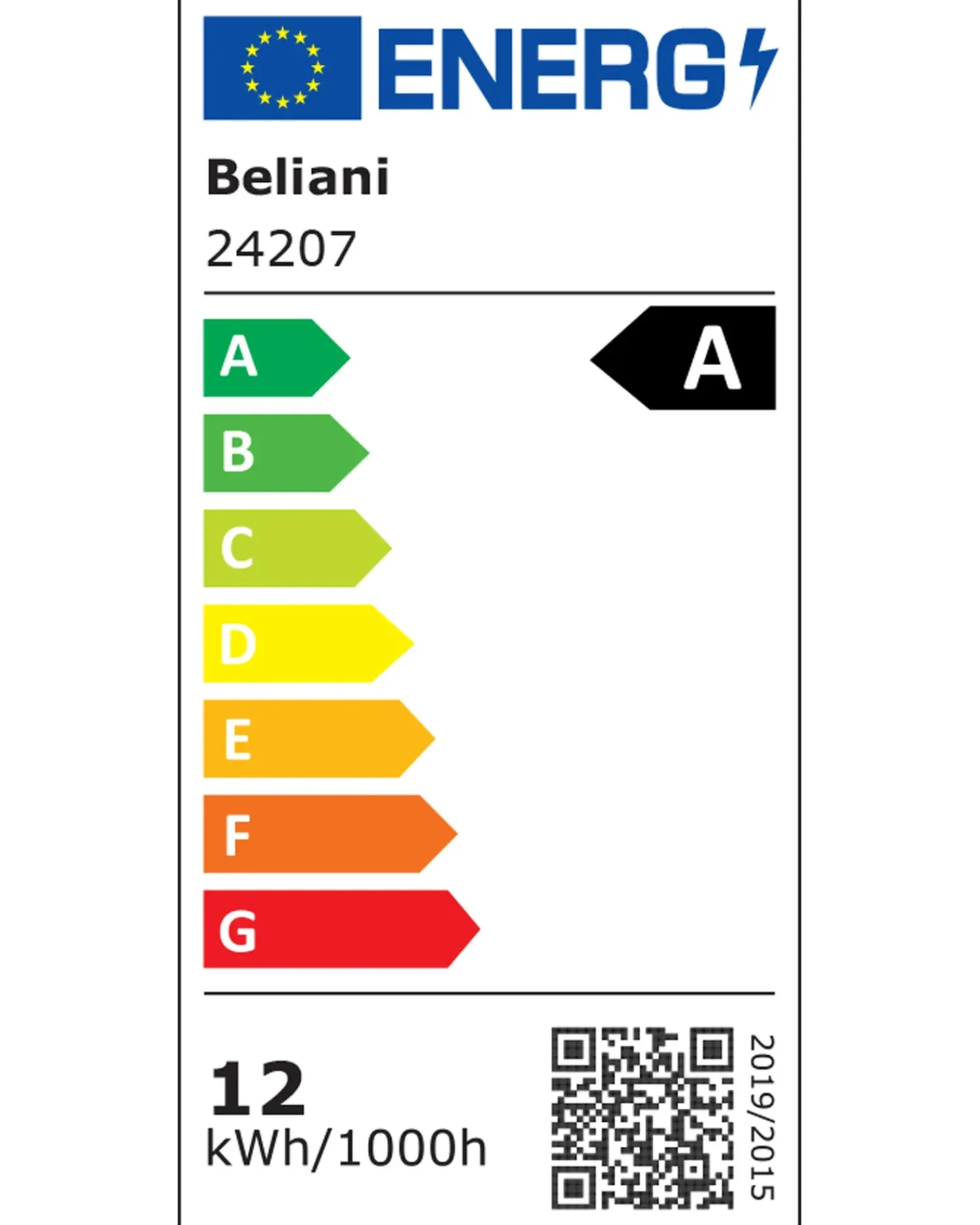 Online Beliani Lampada da parete a LED MARIATO Metallo Nero