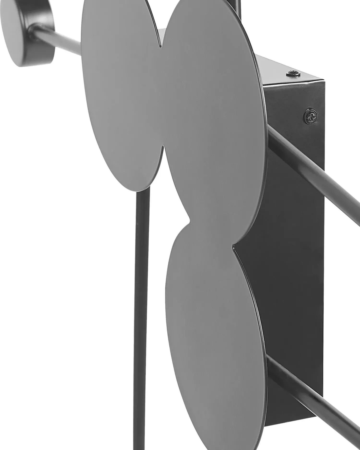 Online Beliani Lampada da parete a LED MARIATO Metallo Nero