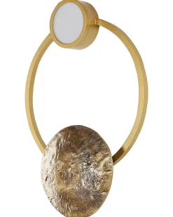 New Beliani Lampada da parete a LED PONUGA Metallo Oro