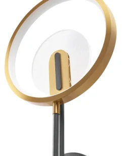 Hot Beliani Lampada da parete a LED SAMBRE Metallo Oro Nero Ottone Nero