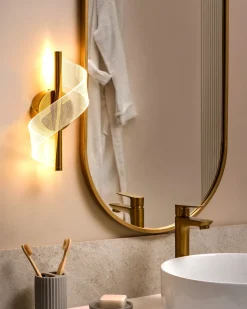 Outlet Beliani SARELA Metallo Oro