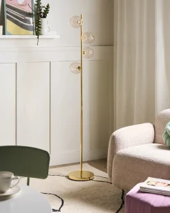 Best Beliani ANADYR Vetro Beige Beige Oro