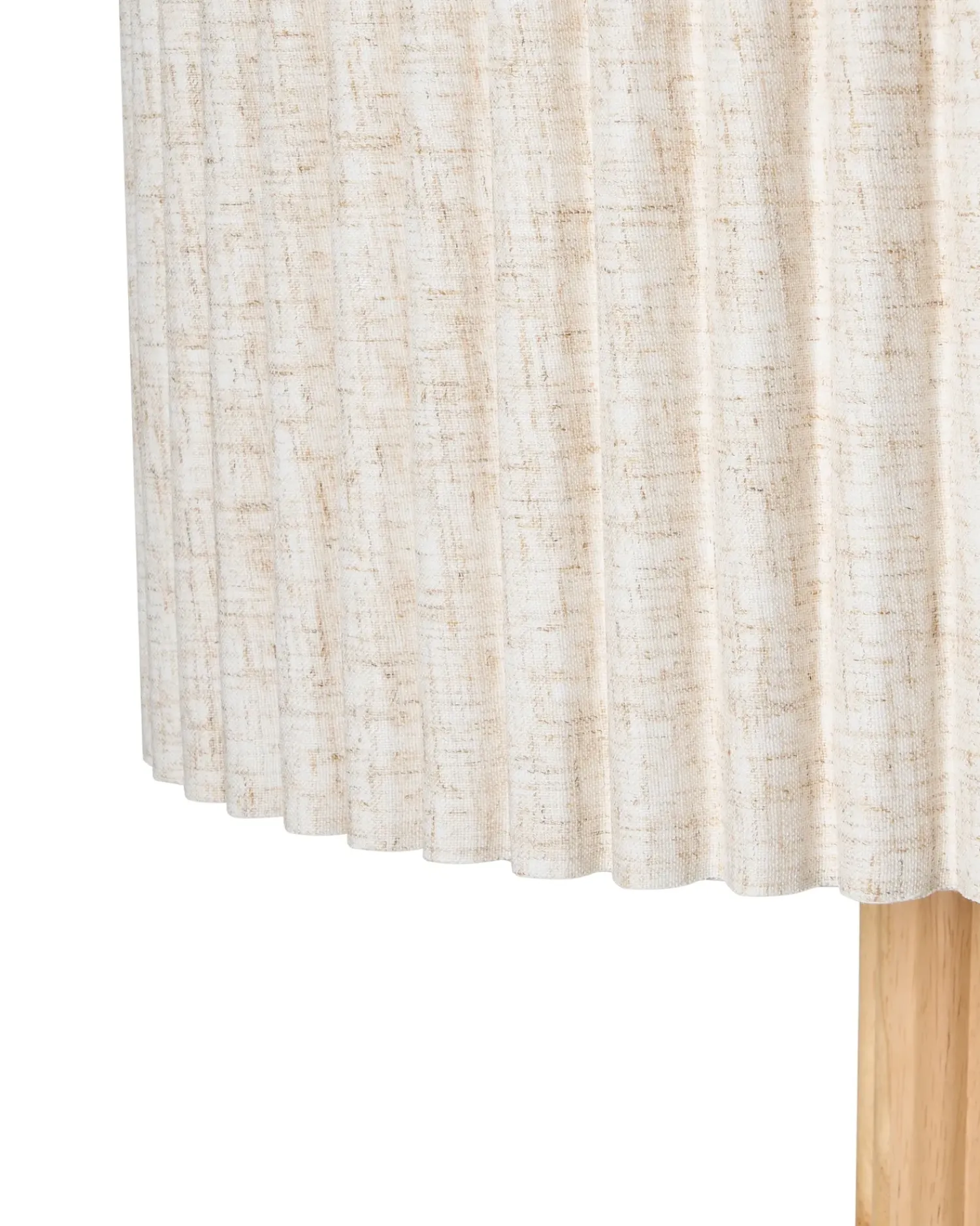 Outlet Beliani BELESSA Lino Beige chiaro Beige Nero