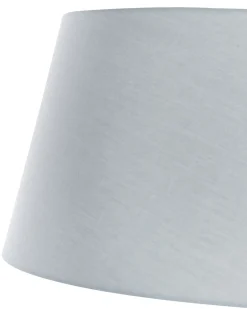 Best Beliani Lampada da pavimento BENUE Metallo Grigio Bianco Grigio Nero