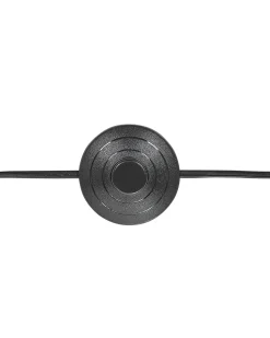 New Beliani Lampada da pavimento BLUFF Legno di pino Bianco Bianco Marrone Nero