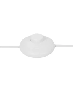 Clearance Beliani Lampada da pavimento CAGAYAN Metallo Bianco