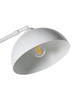 Clearance Beliani Lampada da pavimento CAGAYAN Metallo Bianco