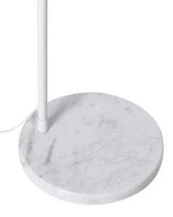 Clearance Beliani Lampada da pavimento CAGAYAN Metallo Bianco