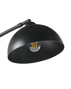 Outlet Beliani Lampada da pavimento CAGAYAN Metallo Nero