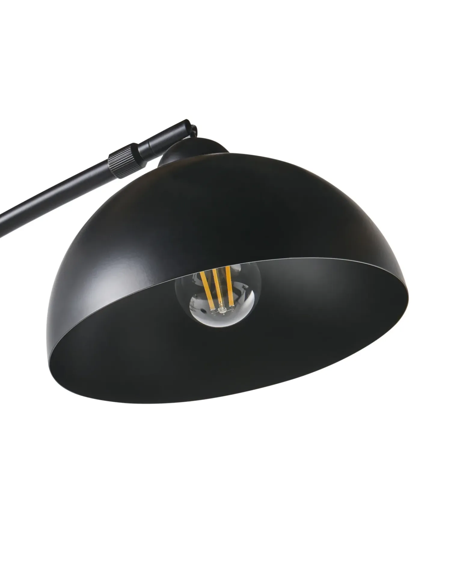 Outlet Beliani Lampada da pavimento CAGAYAN Metallo Nero