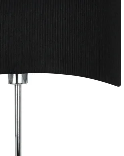 Clearance Beliani Lampada da pavimento CALVILLO Metallo Argento Argento Nero