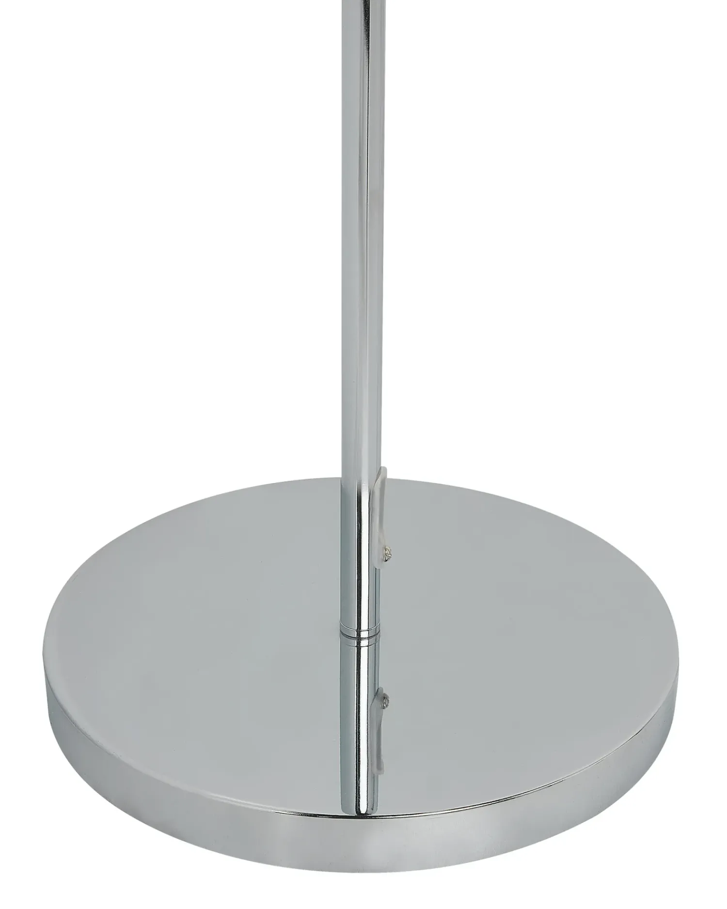 Clearance Beliani Lampada da pavimento CALVILLO Metallo Argento Argento Nero