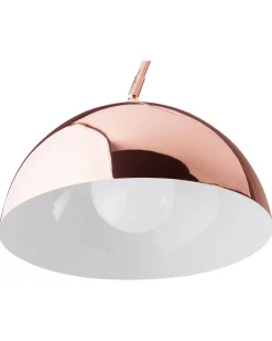 Best Beliani Lampada da pavimento CANDELLA Metallo Rame