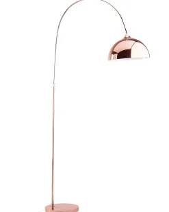 Best Beliani Lampada da pavimento CANDELLA Metallo Rame