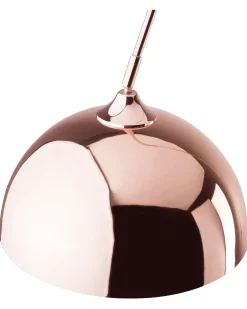 Best Beliani Lampada da pavimento CANDELLA Metallo Rame