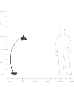 Best Beliani Lampada da pavimento DINTEL Metallo Nero