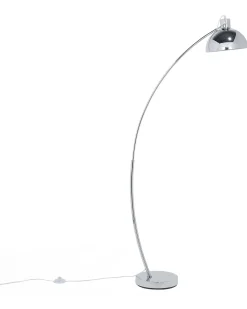 Sale Beliani Lampada da pavimento DINTEL Metallo Argento
