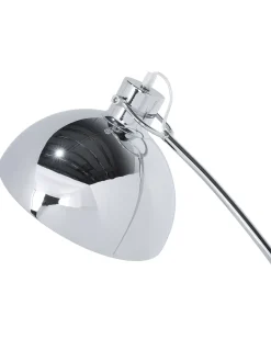 Sale Beliani Lampada da pavimento DINTEL Metallo Argento