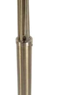 Outlet Beliani Lampada da pavimento FLINDERS Regolabile Metallo Oro