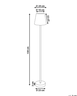 Outlet Beliani HANGER Metallo Marrone