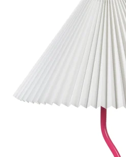 Beliani Lampada da pavimento JIKAWO Metallo Rosa Bianco Rosa