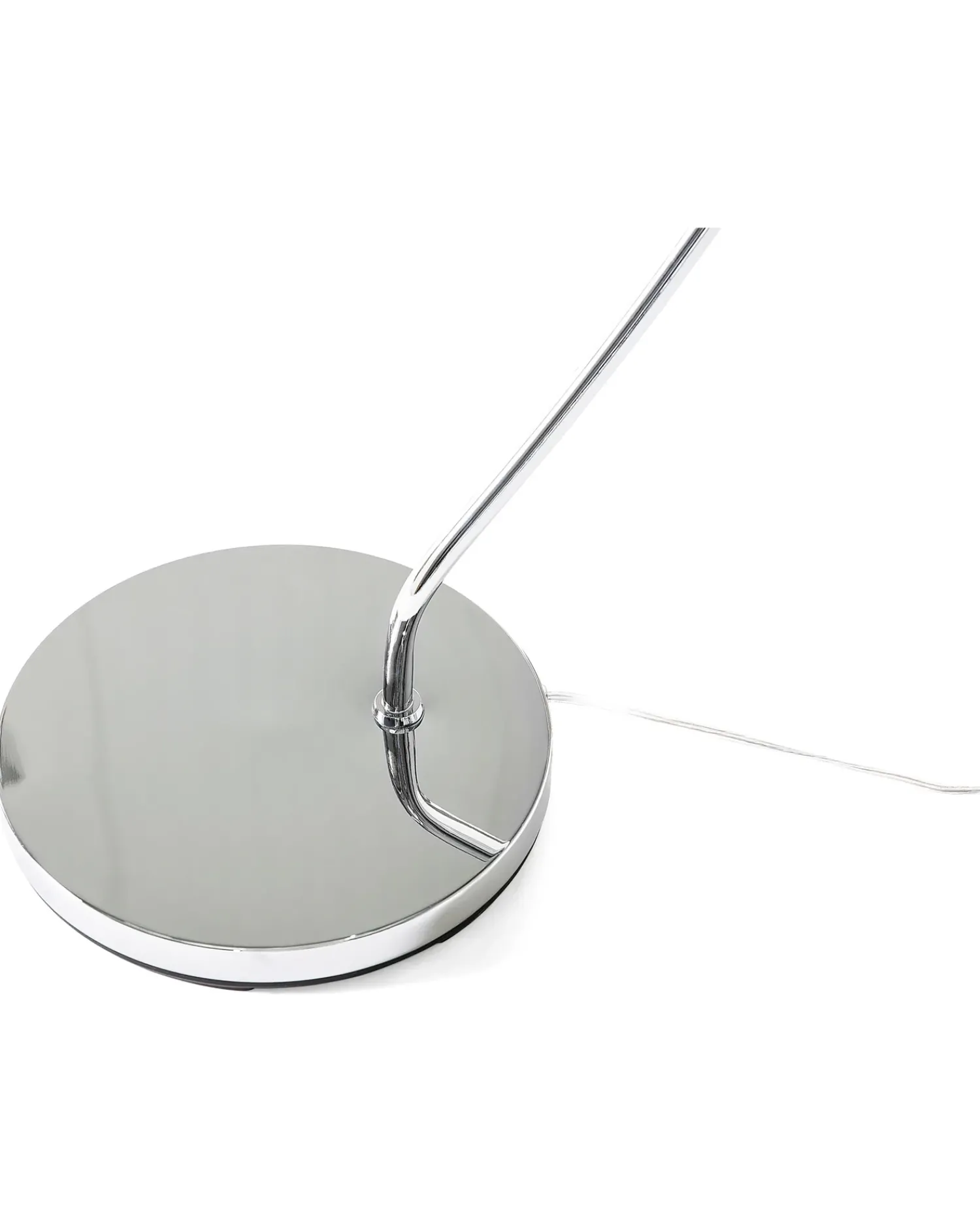 Best Beliani Lampada da pavimento KAMA Metallo Argento Argento Nero