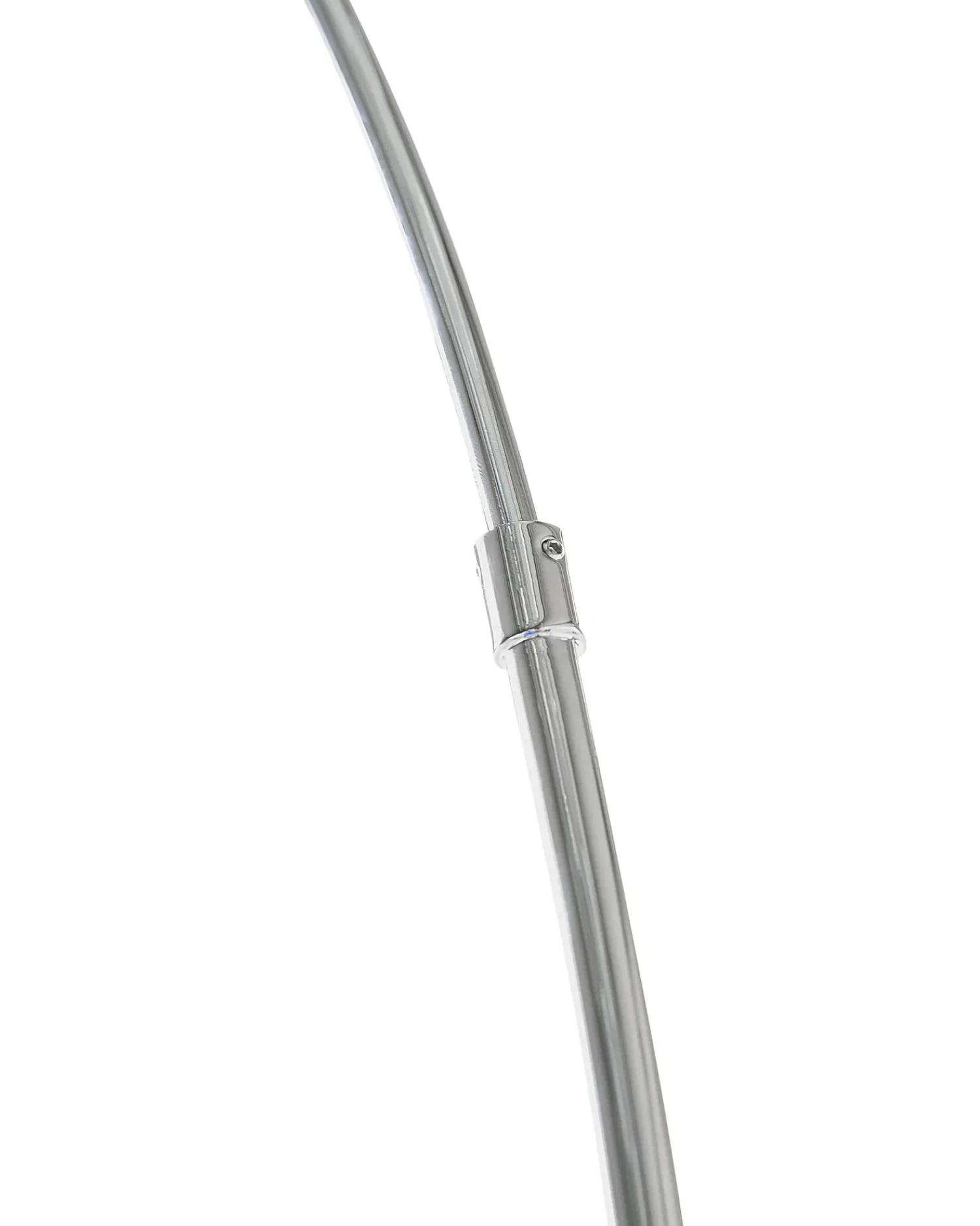 Best Beliani Lampada da pavimento KAMA Metallo Argento Argento Nero