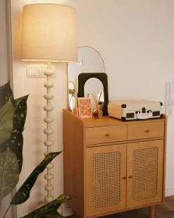 Best Beliani Lampada da pavimento KRIOS Metallo Bianco