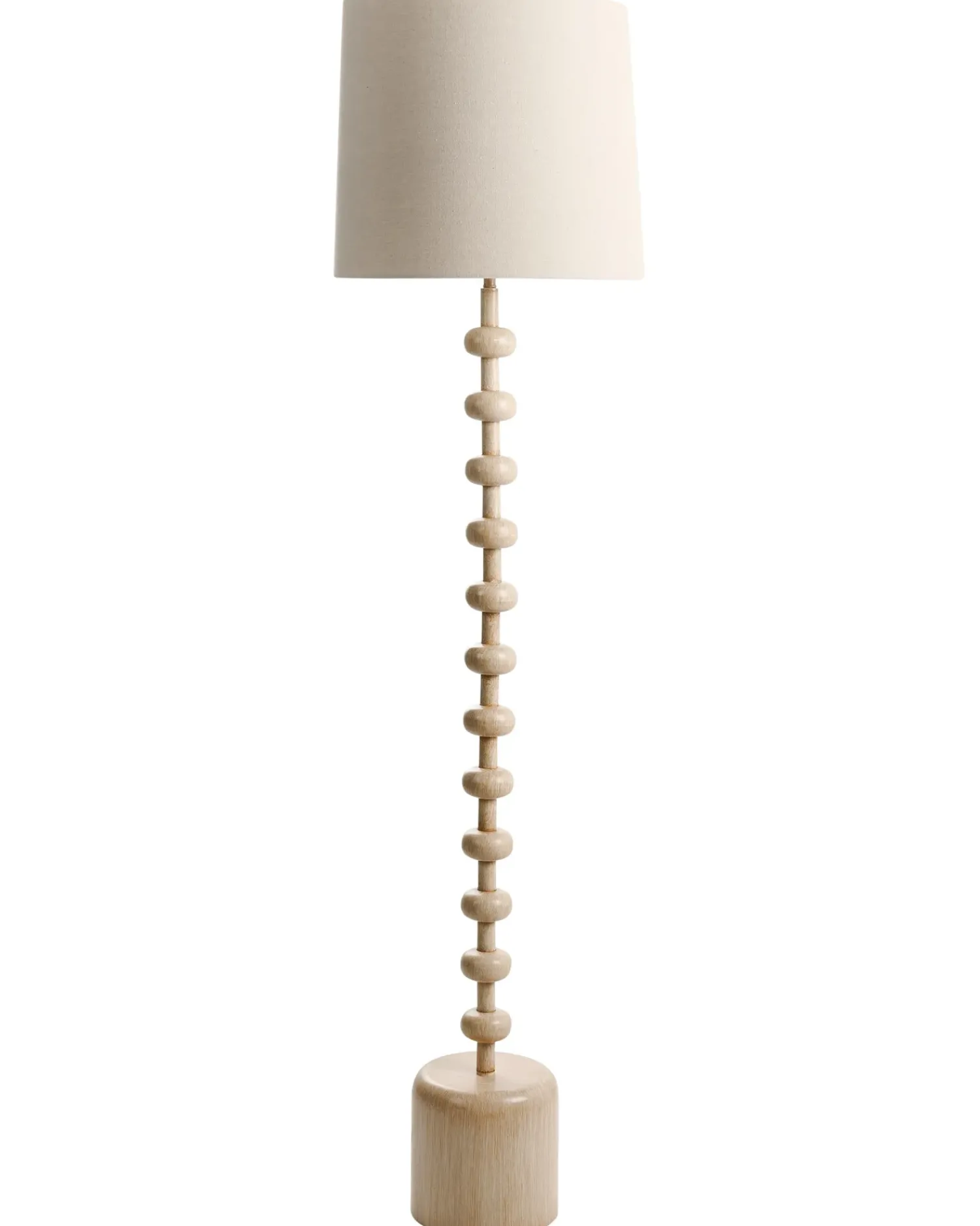 Discount Beliani Lampada da pavimento KRIOS Metallo Marrone chiaro Beige Marrone