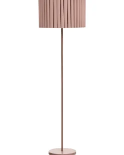 Outlet Beliani Lampada da pavimento LOURENS Metallo chiaro Marrone