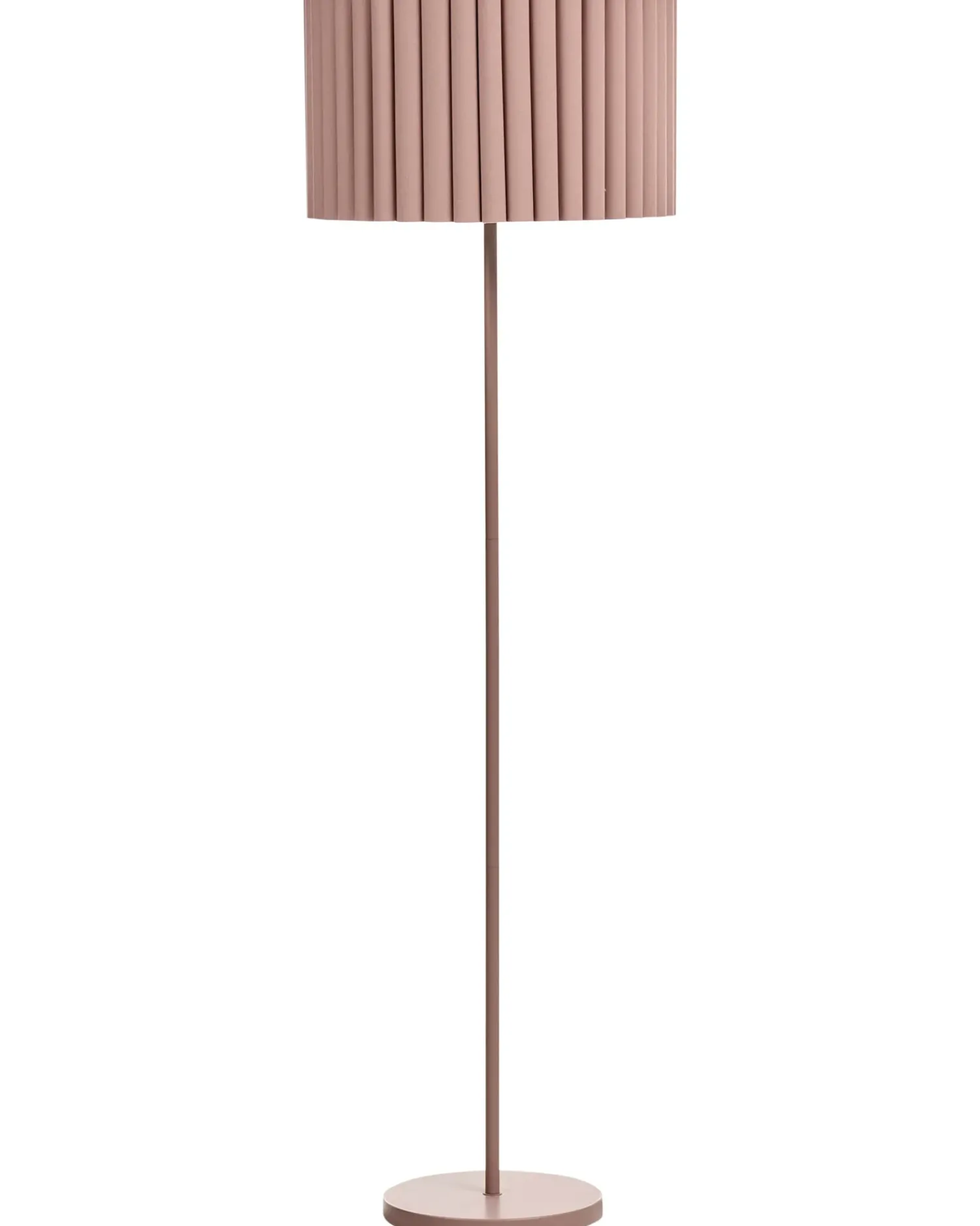 Outlet Beliani Lampada da pavimento LOURENS Metallo chiaro Marrone
