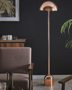 Hot Beliani MACASIA Metallo Rame Bianco Rame Nero