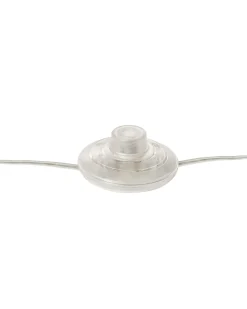 Beliani Lampada da pavimento MOCAL Metallo Oro Bianco Oro