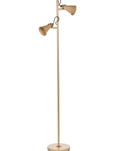 Discount Beliani MOYOLA Regolabile Metallo Beige Beige Oro