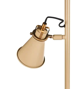 Discount Beliani MOYOLA Regolabile Metallo Beige Beige Oro
