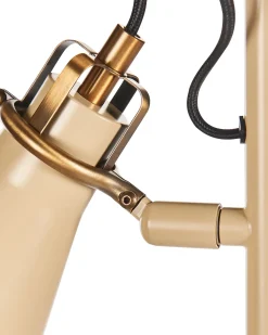 Discount Beliani MOYOLA Regolabile Metallo Beige Beige Oro