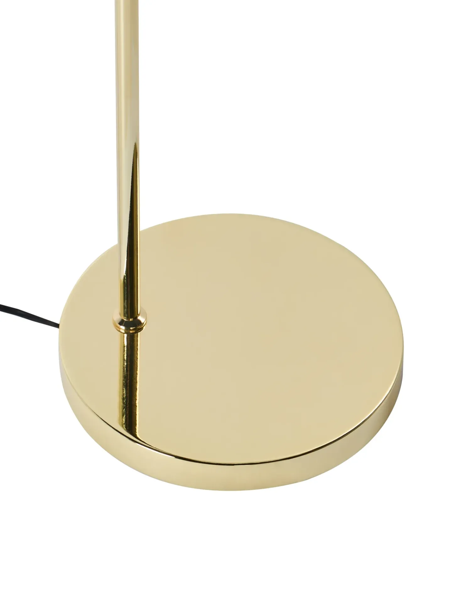 Clearance Beliani Lampada da pavimento OKAVANGO Metallo Oro Oro Trasparente