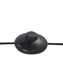 Clearance Beliani Lampada da pavimento OKAVANGO Metallo Argento Argento Trasparente