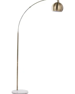 Clearance Beliani Lampada da pavimento PAROO Metallo Ottone