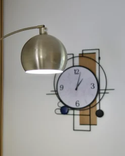 Clearance Beliani Lampada da pavimento PAROO Metallo Ottone