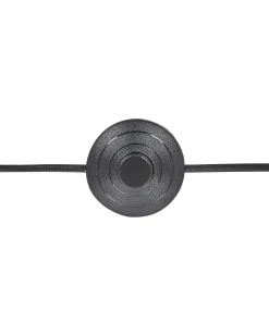 New Beliani Lampada da pavimento PAROO Metallo Argento