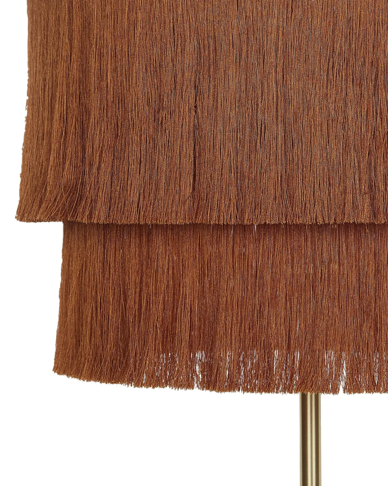 Hot Beliani Lampada da pavimento PERISTERI Metallo Marrone Oro Marrone
