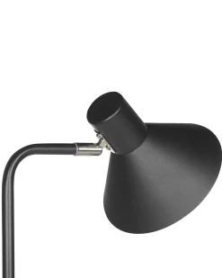 Discount Beliani Lampada da pavimento RIMAVA Regolabile Metallo Nero