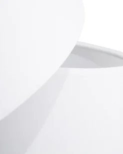 Best Beliani Lampada da pavimento RIO GRANDE Metallo sporco Bianco
