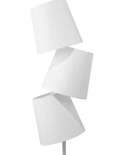 Best Beliani Lampada da pavimento RIO GRANDE Metallo sporco Bianco