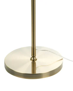 Discount Beliani Lampada da pavimento SALM Rattan Naturale Naturale Ottone