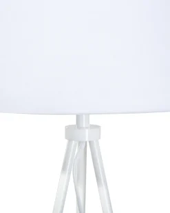 Discount Beliani Lampada da pavimento SAMBRA Metallo Bianco