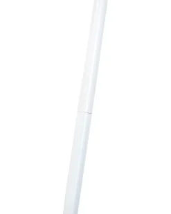 Discount Beliani Lampada da pavimento SAMBRA Metallo Bianco
