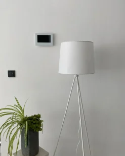 Discount Beliani Lampada da pavimento SAMBRA Metallo Bianco